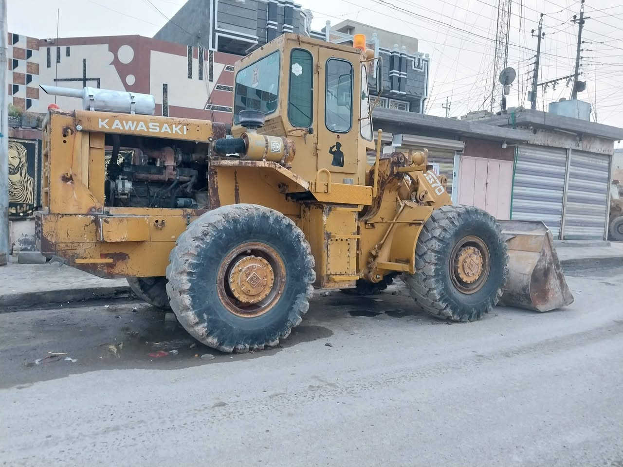 شفل اللبيع كاوسكي موديل ٨١ رقم بغداد اصفر *********** ***********
