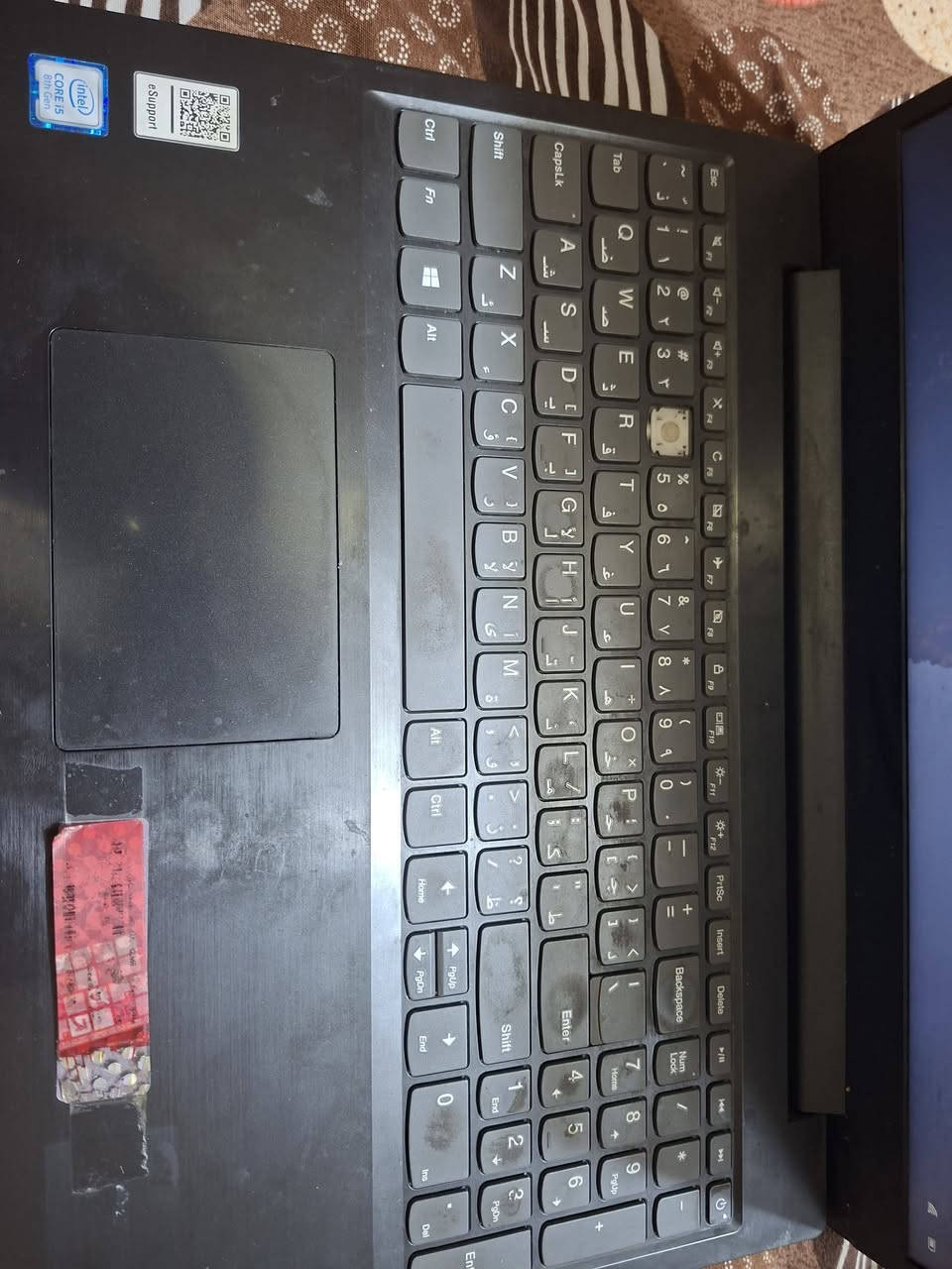 السلام عليكم عندي لابتوب L340-15IWL Laptop (ideapad) - Type 81LG
المعالج i5-8265u

الشاشه 15.6 
 
الرامات 12gb

الذاكره 1TB
بيها منفذ m. 2 

الكارت داخلي intel UHD graphics 620

السعر250  الف


**إذا كنت صاحب هذا الإعلان وتريد حذفه لأي سبب، رجاءا أرسل رسالة إلى الدعم الفني**