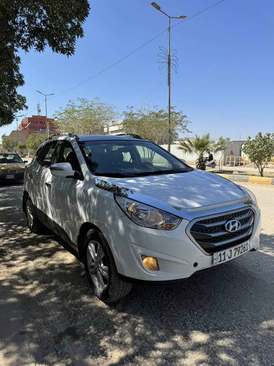 -السلام عليكم ورحمة الله وبركاته 
-هونداي 
-توسان 
2014-
-خليجي 
-رقمه بغداد الانكليزي الجديد 
-كير محرك حداديه كفاله
-تبريد تدفئه كفاله
-بيه صبغ مكانات بدون دواخل 
-السعر 110 وبيه مجال 
-لاتصال ***********
