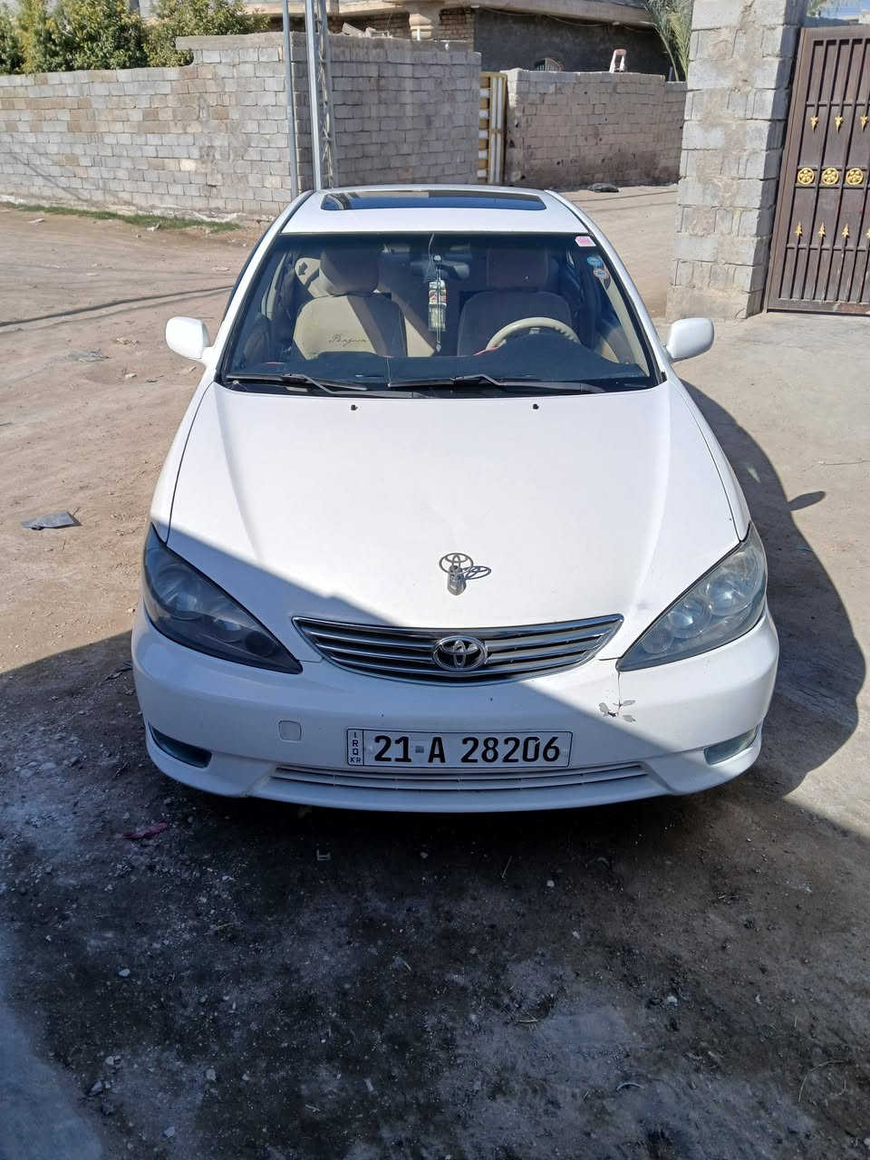سياره كامري 2003 فول مواصفات خليجي باسمي بيه شخوط عل بارد بدون دواخل سوناره وياه ***********
