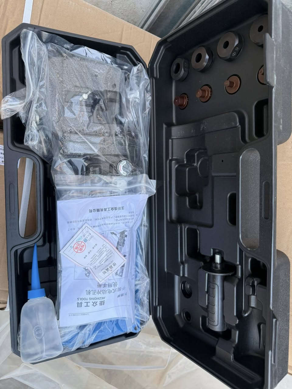 ثاقبه بازبار +حديد هايدروليك ضغط 10 طن  مع قياسات تثقيب مختلفه


**إذا كنت صاحب هذا الإعلان وتريد حذفه لأي سبب، رجاءا أرسل رسالة إلى الدعم الفني**