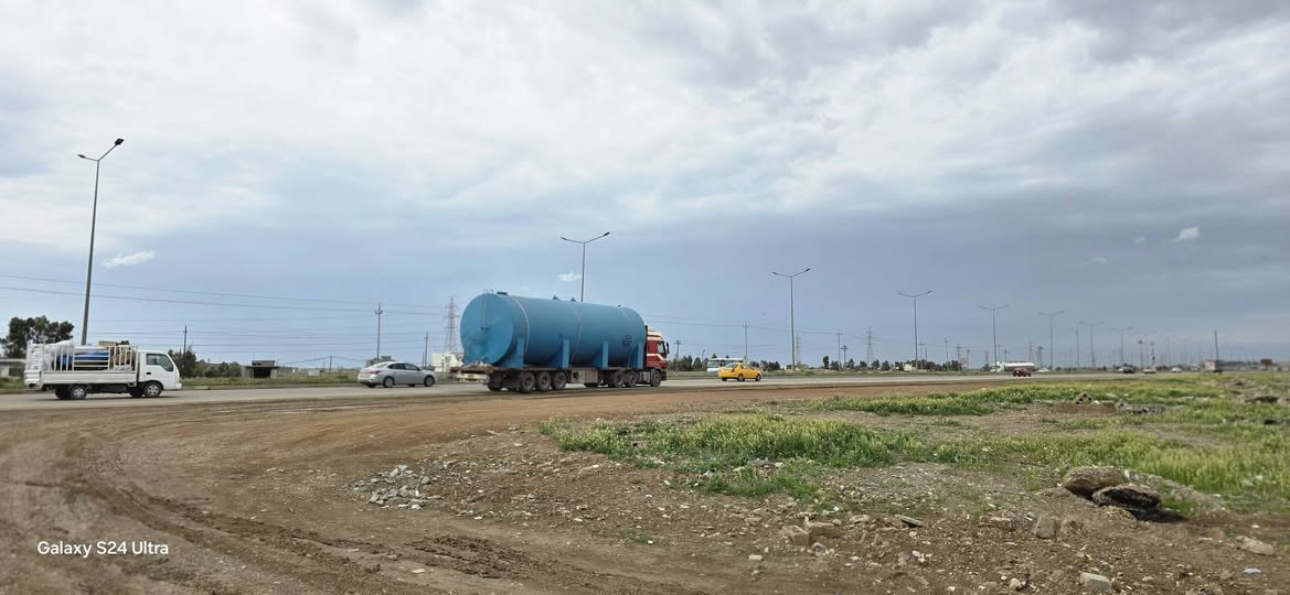 خزان 120 ألف لتر  بليت 5 ملم خزان كاز***********
