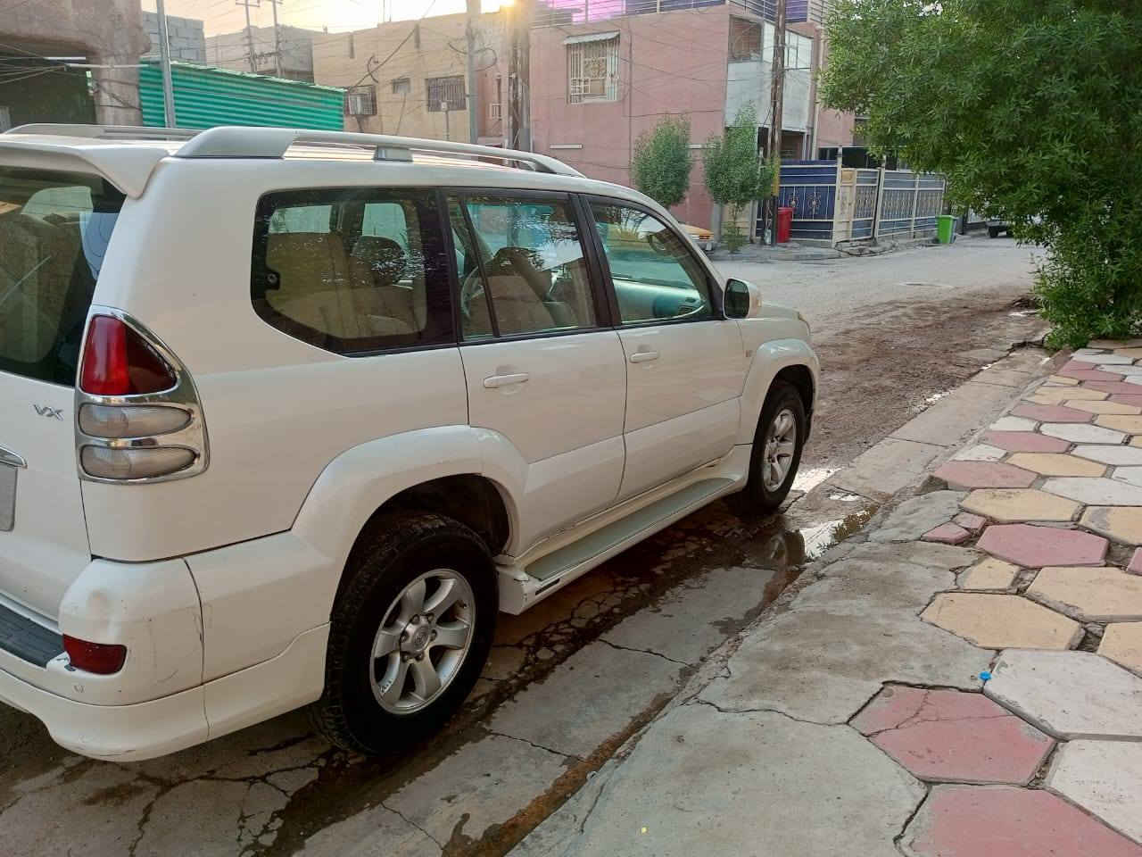 برادو موديل ٢٠٠٩
٦سلندر مواصفات لكزز

بدون صبغ ويوجد جراد في القماره

السعر ١٧٥.$وبيه مجال بسيط

العنوان بغداد /الكرخ *********** اني مكلف بالنشر صاحب رقم السياره موجود لاتصال عليه مشكورين
