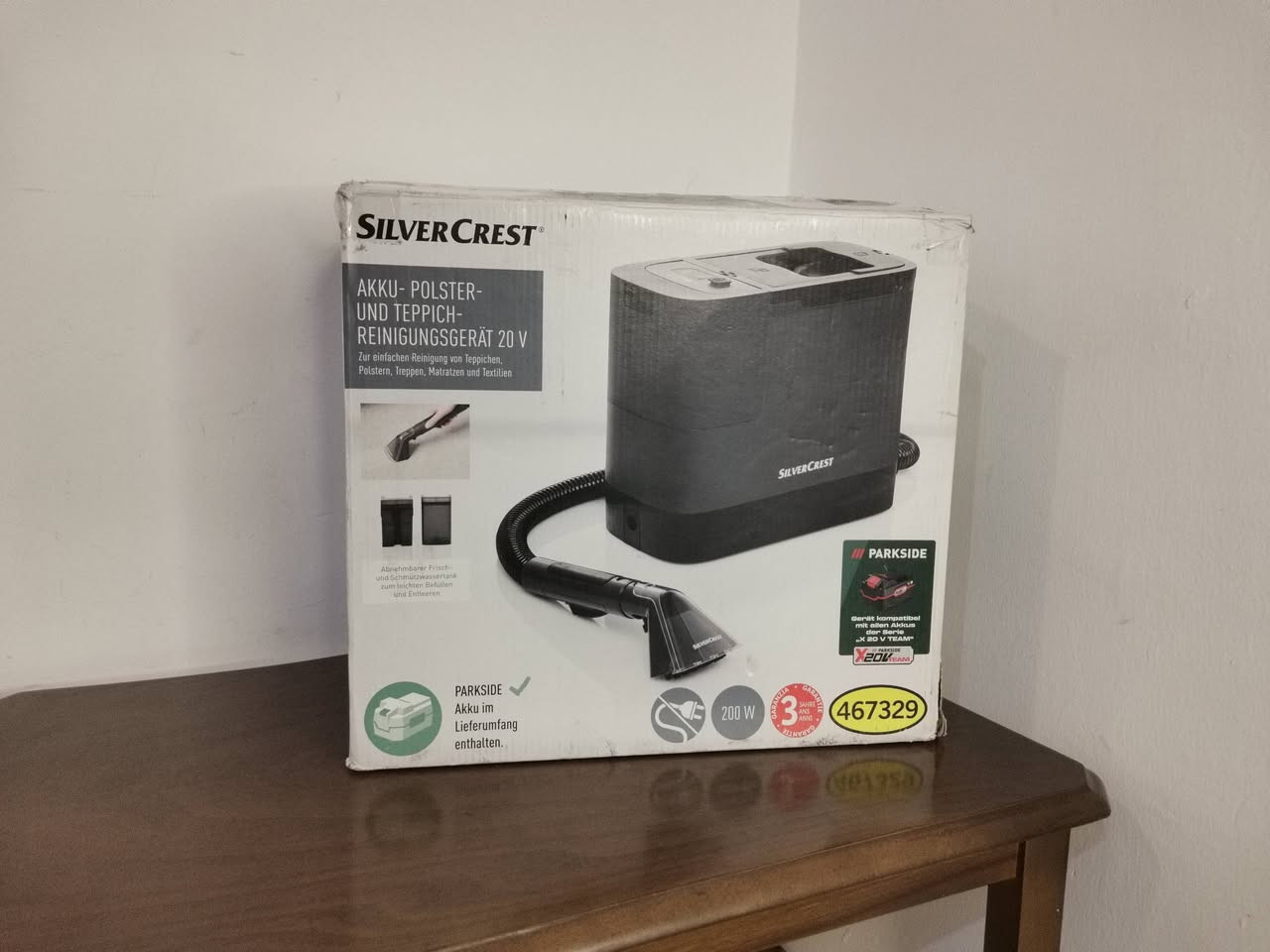 مكنسة غسل القنفات والسجاد ماركة سلفر كريست جديد غير مستخدم نقص بطارية وشاحنة فقط
.
.
.
السعر : 55 الف البطارية متوفرة بكثرة في الاسواق المحلية.


**إذا كنت صاحب هذا الإعلان وتريد حذفه لأي سبب، رجاءا أرسل رسالة إلى الدعم الفني**