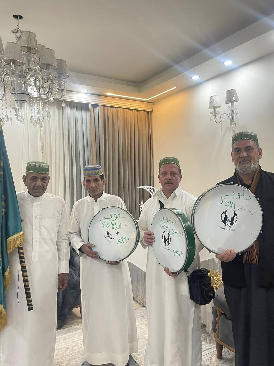 دفوف تيسير الاعظمي استقبال حجاج بيت الله الحرام ***********
