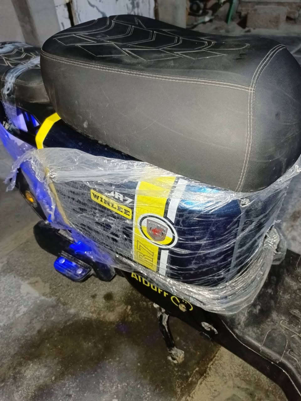 دراجة شحن للبيع  نوع R7 موديل 2025
نظام البارك p بصمة وشحن فل بطاريات 32امبير
سعرها 480 شراي اتصل على الرقم ***********
