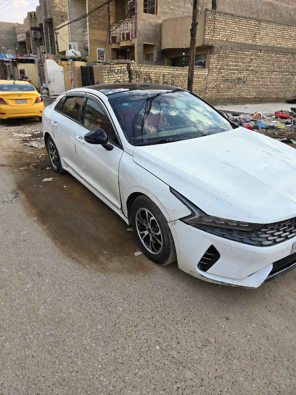 لسلام عليكم k5موديل 2021فول مواصفات GT محرك 1600تيربو ابيع صبغ احزام رقم ميسان معوقين سعره 125 مكاني بغداد ***********

