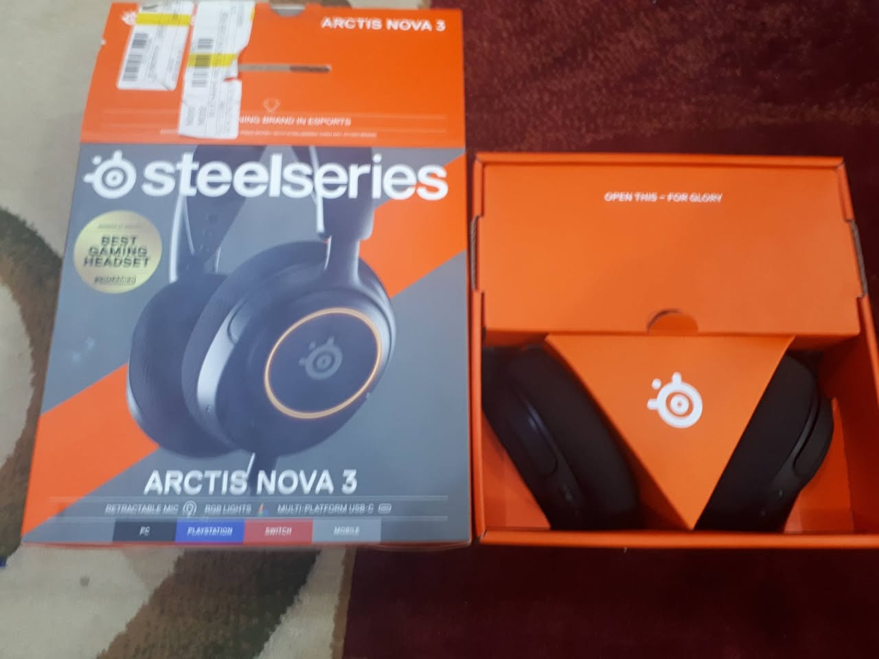 السلام عليكم سماعه ستيل سيريس نوفا 3جديده كبس سعرها 💥💥فقط 80 والاوبن بوكس 75


**إذا كنت صاحب هذا الإعلان وتريد حذفه لأي سبب، رجاءا أرسل رسالة إلى الدعم الفني**