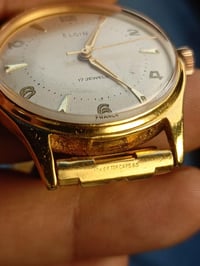 ساعة ايلجين • طلاء ذهب