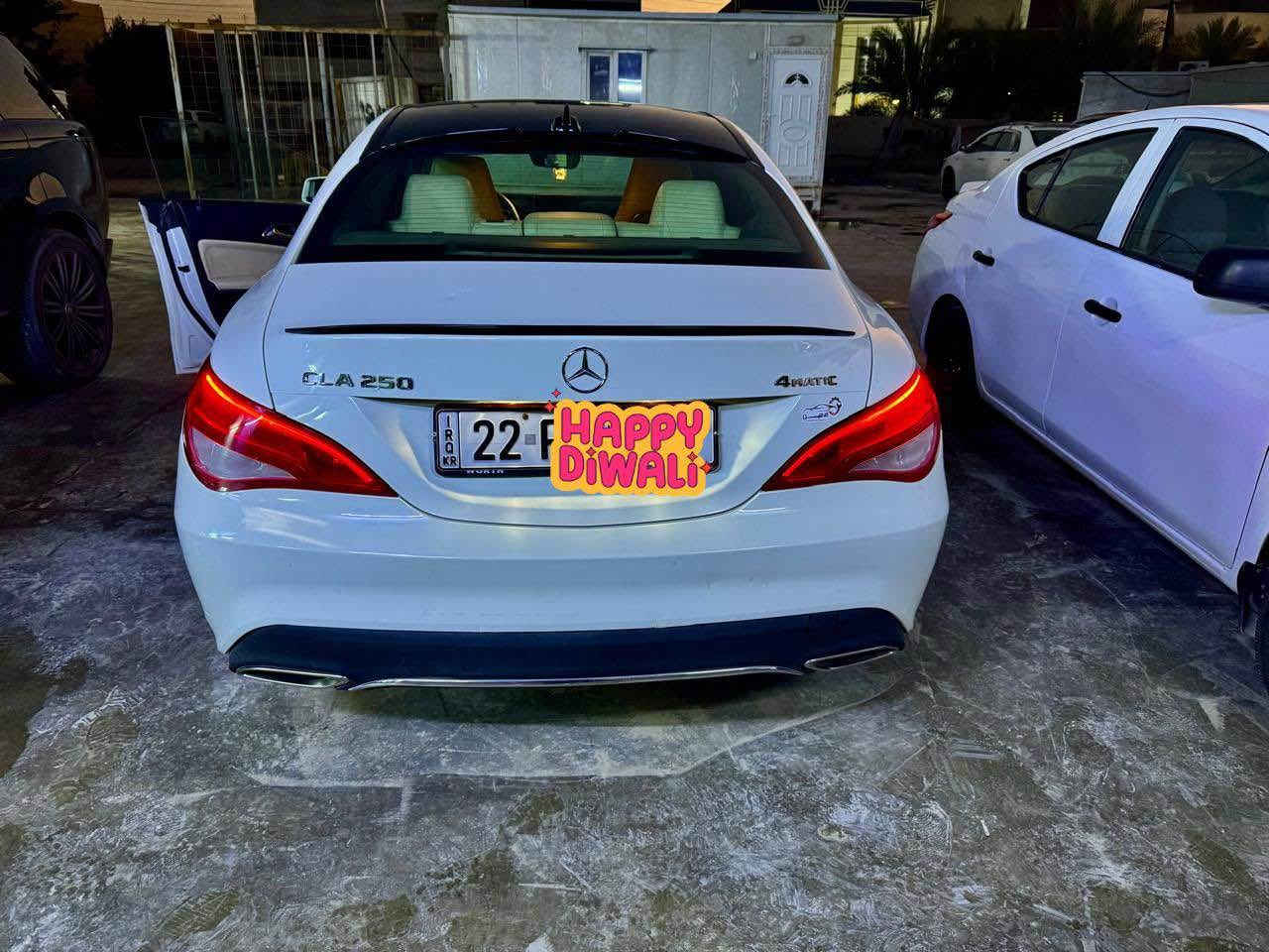 مرسيدس cla2018 موديل 18 رقم اربيل فوول مواصفات وارد امريكي. داخله كليين للعراق هنا صار بيهه صبغ جاملغ وباب خلفي ايمن بسبب شخط دراجه بدون لا دواخل ولا ارباك  للبيع او المرواس السعر 170  ماشيه 104كم مكانه حي العدل *********** واتساب متوفر ايضا بغداد, العراق
