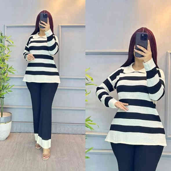 موسم الشتوي 20245 _2026
سوت_ نسائي _ تريكو _ تركي
موديلات والوان تجنن
هاڤ و كيلوت _ الخامة السميكة
خامه الثخينه وزن القطعه كيلو و300
فري سايز راهي - يلبس ورن 60-100
سعر القطعه 17 الف 
للحجز وتساب *********** 
يوجد لدينا خدمة توصيل
