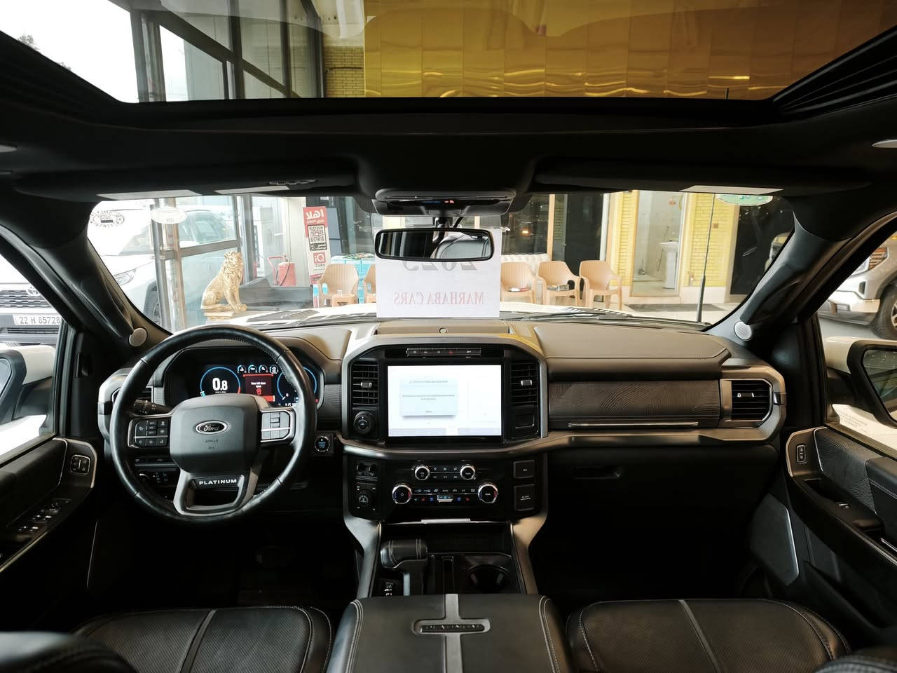 MCA IRAQ 
——————————
BRAND : FORD F150
CLASS : PLATINUM
ENGINE : V8 - 5.0L - 4x4
STATUE : CLEAN TITLE
YEAR : 2023
PRICE : $$
COUNTER :  13,000 KM
IMPORTING : وارد كندى 
ADRESS : Erbil , أربيل شارع ١٠٠م صف دائرة گمرگ
FOR IFORMATION CALL US :
MARHABA CARS 
 📞 : ***********
📞 : ***********
