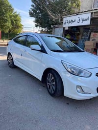 للبيع اكسنت خليجي موديل 2016 محرك 1600 رقم بغداد بدون صبغ بيهة طخة خفي...