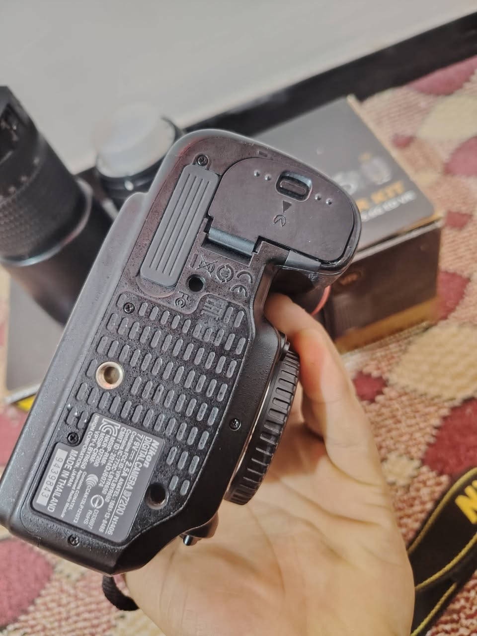 سلام عليكم كامره نيكون D7200 للبيع او مراوس نضيفه ستخدام شخصي
ملحقات كامله
عدسات عدد 2
شاحنة الصليه
بطاريات عدد 2+جنطه صغيره 

عنوان بكربلاء
***********
