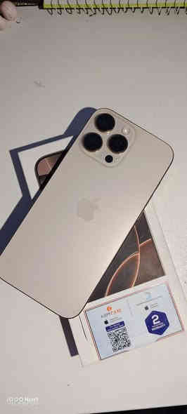 السلام عليكم 16برو ماكس للبيع صارلة اقل الشهر عدد الدورات ٢١ بطارية ١٠٠ 
السعر ١٥٥٠ وبي مجال قليل 
عنوان الامين الثانية 
***********
بلعافية على ياخذة
