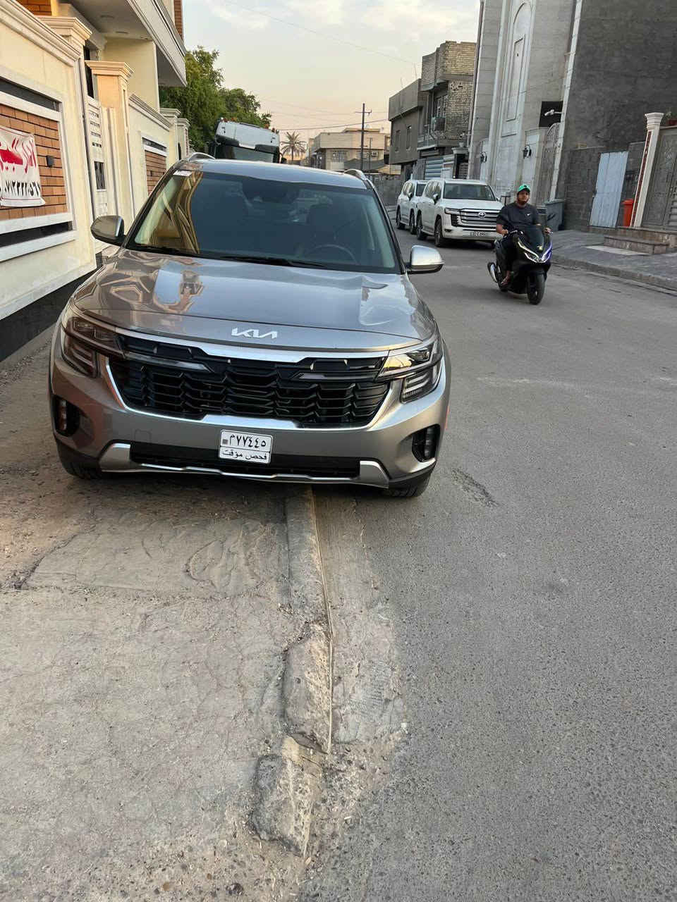 السلام عليكم كيا سلتوز موديل 2024 بدون رقم حادثها قطعة واحده فقط بدون دواخل سيارة جديدة وحلوه كشنات جلد رادار كامره بصمه فتحه سياره فول مكاني بغداد جميله *********** بغداد, العراق
