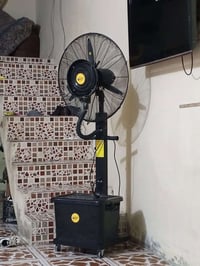 مروحة • رذاذ ماء • قابل تفاوض