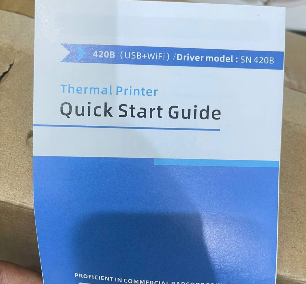 طابعة حرارية B420 wifi usb


**إذا كنت صاحب هذا الإعلان وتريد حذفه لأي سبب، رجاءا أرسل رسالة إلى الدعم الفني**