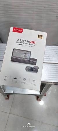 Viofo a139 pro 4K كامل ملحقات مع فلتر عدسه Baseus 3K 2CH  جديد تفاصيل ...