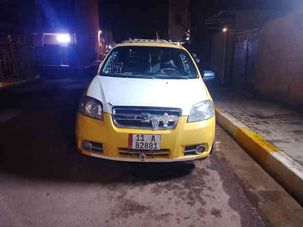 سلام عليكم شوفرليت افيو سياره جاهزه بيه نواقص نواعم المكان بغداد الحسينيه السعر 55موديل 2008 ***********
