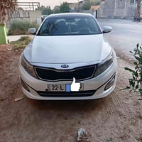كيا اوبتيما 2013 خليجي فول مواصفات  ماشيه 143 الف مكينه 2400 دوش  بانو...