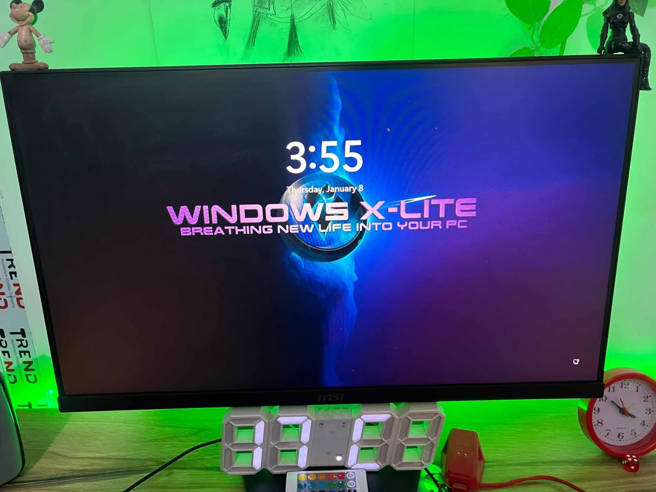 RTX 4060 (8GB)
كل الكراتين موجودة 

ryzen 5 5500

RAM : 32 DDR4

SSD: 1 TB

SSD: 512 GB

PSU : AICO 600W

الكيس من دارك فلاش  (DPX90)↗️

كيبورد من  Redragon K530 pro↗️

ماوس اتاك شارك x11↗️

180 HZ  MSI الشاشة من↗️

سماعات من هايبر اكس ايربود 2

بغداد السريدات القديمة

***********
