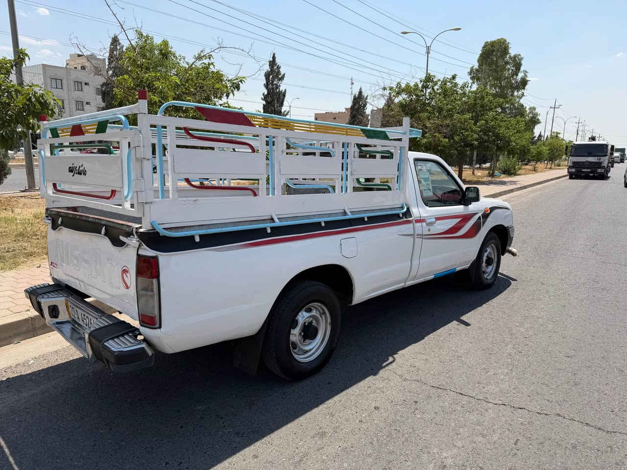 نيسان پيكةپ بؤ فرؤشتن مؤدئل ٢٠٠٧ سيارةكي زؤر جوان و بئ مةسرةفة  ١پارچه هه يه بي ناوي نه گرتن گئر و مةكينةي بة شةرتة تةقةو رةقةي بة شةرتة سةنةوي٢٠٢٦ بةسةر چوة ب ٥ قولبه { شوئن هةولئر} أربيل, العراق


**إذا كنت صاحب هذا الإعلان وتريد حذفه لأي سبب، رجاءا أرسل رسالة إلى الدعم الفني**