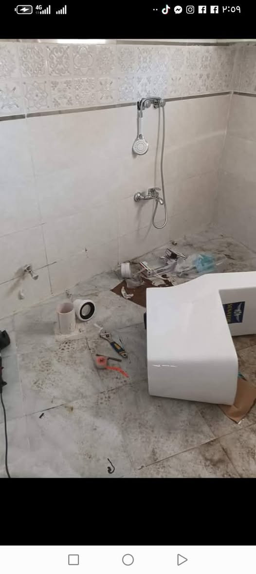 عملي تاسيس صحيات والماء مجاري حفر كور***********
