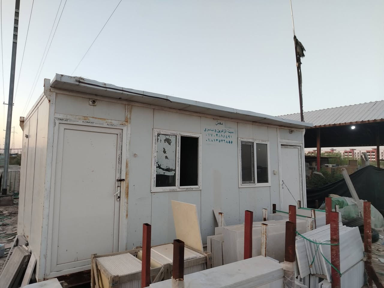 كرفانات عدد 2
قياس 3 في ٦
للبيع
التواصل ***********

