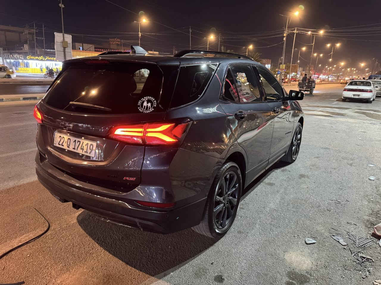 #المركبة : شيفرولية ايكونكس فئة RS فول مواصفات موديل 2023
#الضرر : صبغ بنيد + باب فقط+جاملغ خلفي 

#الرقم : مرقم اربيل الرقم الحديث ( تحويل او وكالة )

#الايرباكات : بدون ضرر اي ايرباك

#المواصفات :

▪️السيارة : #شوفرليت #ايكونكس  #RS لون رصاصي

▪️الموديل : 2023 

▪️المحرك : 1.5L توربو (اربعة سلندر) 

▪️حجم الويل: ويل كب RS حجم 19 مع طقم تايرات بحالة ممتازة

▪️قمارة بانوراما

▪️نظام ال 5 كامرات برؤية 360 درجة

▪️حساس امامي اصل 

▪️حساس خلفي اصل

▪️رادار امامي مانع تصادم

▪️رادار جانبي (نقاط عمياء)

▪️تحديد مسار

▪️كامرة خلفية دوارة اصل

▪️لايتات ثلاث عدسات زينون ابيض عالي وناصي اصل مع حاجب LED

▪️بصمات عدد 2 للابواب مع بصمة تشغيل

▪️غرفة السيارة:كشنات السيارة جلد اسود اصل مع تطريز RS على الكشنات

▪️تحكم فول كهرباء لكرسي السائق والراكب

▪️شاشة الدشبول كبيرة (ايباد) للتحكم بايعازات السيارة

▪️تبريد قطعتين امامي وخلفي

▪️تدفئة لكشنات المقدمة

▪️تدفئة بالستيرن

▪️دمام بالدشبول

▪️جنطة كهرباء

▪️تشغيل عن بعد

▪️سايد بريك دكمة

▪️سستم صوت BOSE

▪️تحكم ستيرن جهتين بلوتوث وحاكية وكروس سرعة وتحكم صوت 

▪️نظام ABS مانع انزلاق

▪️السيارة موديل 2023 ، فئة RS (فول مواصفات) ، جديدة وبوضع الشركة.

#نكفل السيارة من الغرق ، الشاصي و الايرباك.

السعر المطلوب : 175 ورقة مع المجال

 

الاتصال على : ***********
