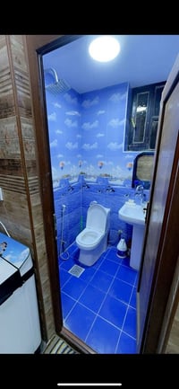 شقه مفروشه للايجار مع الانترنت سبلات 3 كاملة من كل شي الكرادة داخل قري...