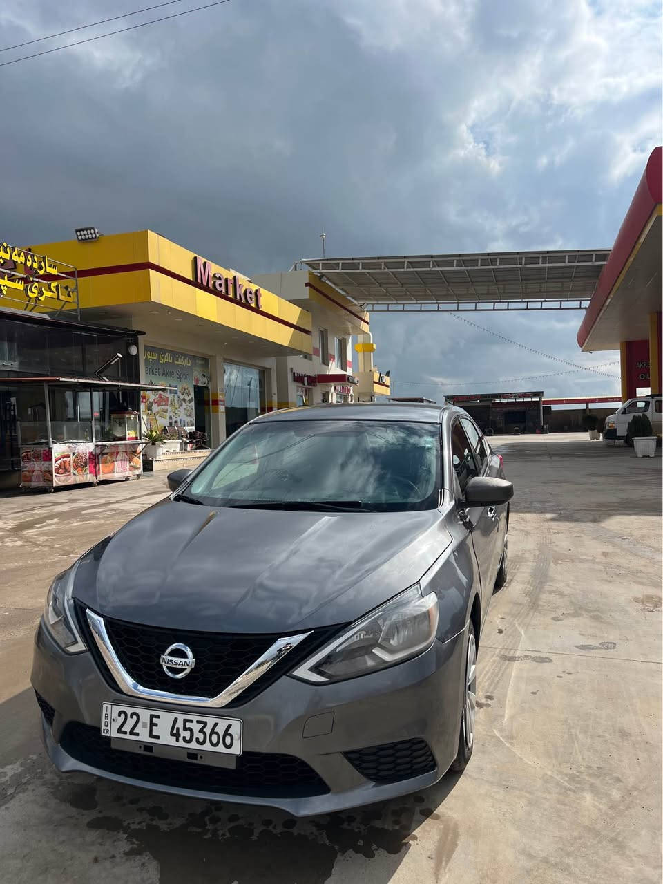 نيسان سينترا 2017 sv 
ره قم و سه نه وي نوئ 
ته نيا يئك پارجه بوياغه 
هه مو گياني به شه رته 
تحويل و وه كاله 
داخلي نيه 
150km رويشتوه 
شوين (ئاكرئ) ***********
سعر ، 106$ اكر, نينوى
