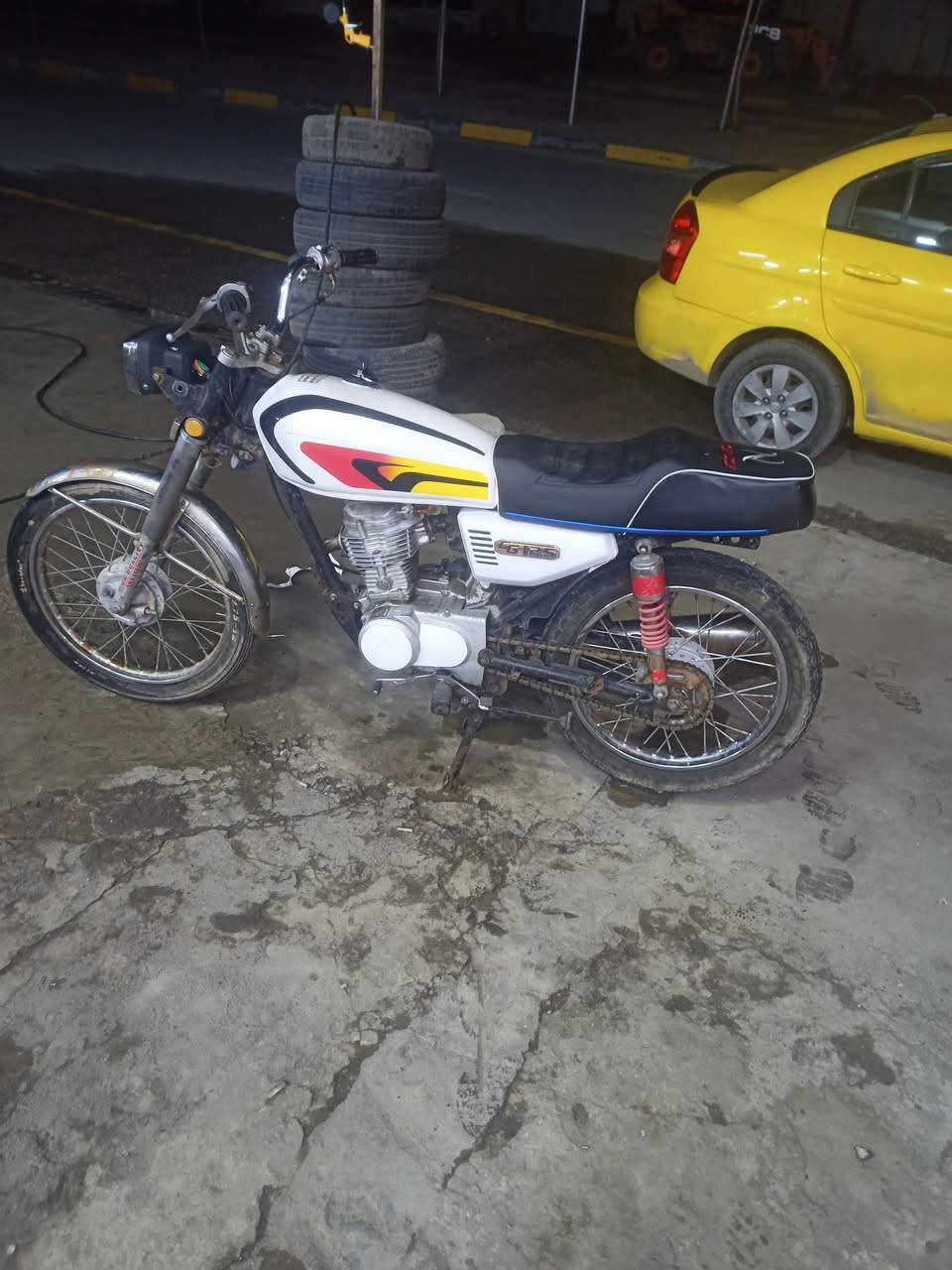 دراج للبيع مكينه خرسه دراجه كلها جديدا السعر 300 بيها مجال رقمي *********** بي وتساب
