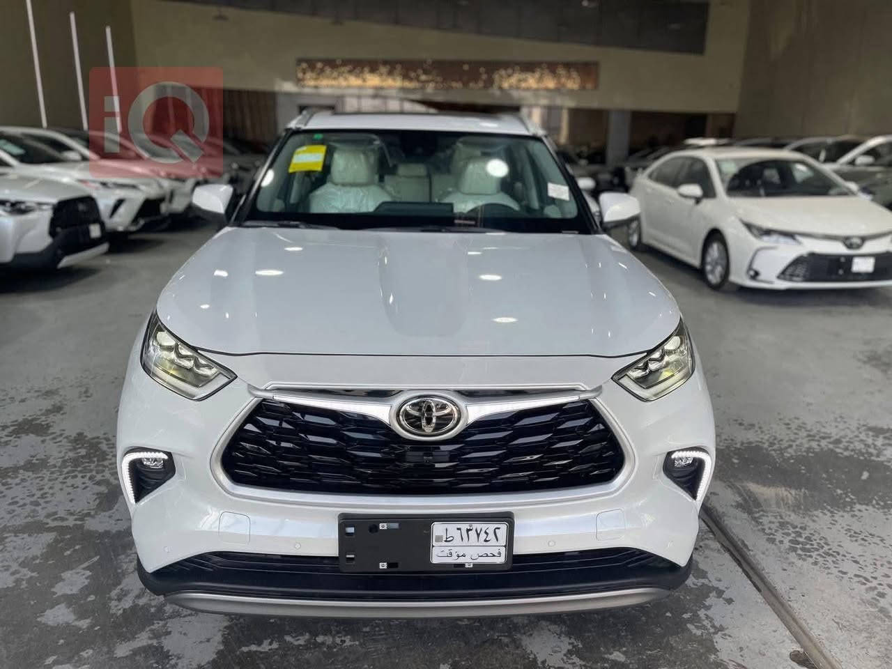 TOYOTA HIGHLANDER GLE HABRIDE
2.5 FULL 360 2025⚡️⚡️
تويوتا هاي لاندر 2500 سيسي فول مواصفات هايبرد 2025 
السعر 62 مليون مع الرقم بغداد 
ياباني تجميع الصين 
البيع نقدا فقط لايوجد لدينا بيع بنظام الاقساط
المواصفات‼️
*حجم المحرك 4CYLINDER 2.5L ✅
*مرتبط بناقل حركة أوتوماتيك✅
*مفتاح التشغيل بصمة ✅
*بانوراما✅
*اريل نفكيتر ✅
*حساسات أمامية ✅
*حساسات خلفية ✅
*رادار✅
*لايت زينون + LED ✅
*كشافات ✅
*بك لايت LED ✅
*حجم الاطار 235/55R20✅
*ويل كب 20✅
*4 دسك✅
*حساسات ضغط الاطارات ✅
*اشارة في المرايا الجانبية ✅
*المرايا قابلة للطي كهرباء✅
*ماسحة خلفية ✅
*عدد AIR BAG 9✅ 
*هاند بريك كهرباء ✅
*ا ABS✅ 
*دشبول ديجتال ✅
*شاشة Apple Car play ✅
*5كاميرات 360 درجة✅ 
*مثبت السرعة Cruise ✅
*المودات والاوامر الصوتية✅ 
*ا Bluetooth ✅ 
*مخرج منفذ الطاقة ✅
*تتسع المقصورة ل 7 ركاب✅
*المقاعد جلد+كهرباء✅ 
*ثلاث قطع تبريد✅ 
*تحديد المسار✅
*أوضاع القيادة Drive Mode ✅
*أوتو هولد ✅
*نظام مانع الانزلاق ✅
*حاملات الأكواب ✅
*تطعيم الدواخل ألمنيوم ✅
شركة الفرس الأبيض لتجارة السيارات 🚗
بغداد مدينة معارض البياع -الشارع المميز-مقابل كراج البياع 📍
لاستفسار يرجى الاتصال على الرقم:
☎***********
☎***********
