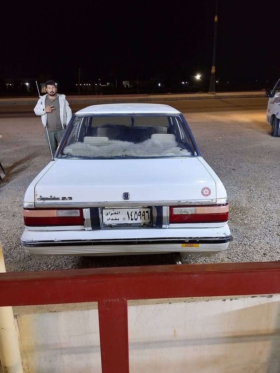 سوبر موديل 86 كير ومحرك بطه رقم بغداد صدامي معامله ماشيه مكان الفلوجه سعرها 45 وبيها مجال
***********
