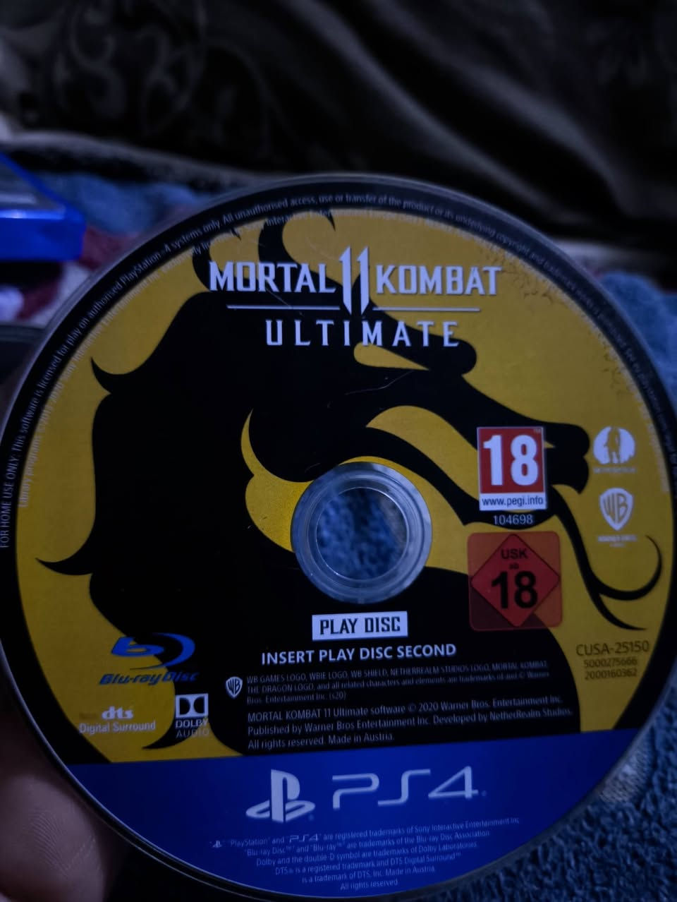 سلام عليكم
عدي 5 اقراص ثنين بيهن غلاف و البقيه ما بيهن شرط الفحص رايدهن كلهن شلعه ب 30 و بيهن مجال 
مكاني بغداد الشعب قرب محطة سما بغداد


**إذا كنت صاحب هذا الإعلان وتريد حذفه لأي سبب، رجاءا أرسل رسالة إلى الدعم الفني**