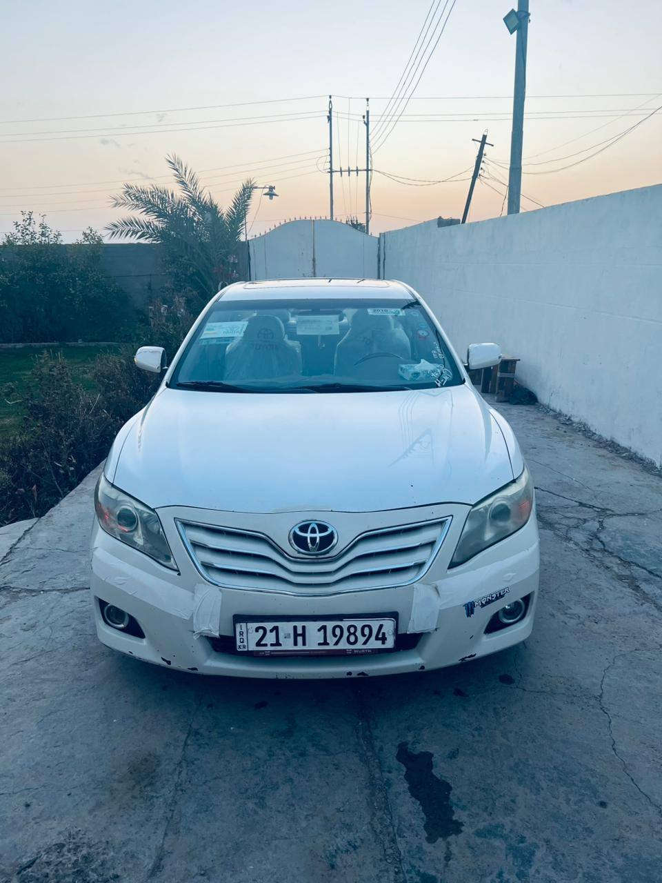 سلام وعليكم
للبيع كامري موديل 2010خليجي
فول مواصفات مكفوله
رقم سليمانيه دولي تحويل ثاني
كير مكينه ممتاز
***********
