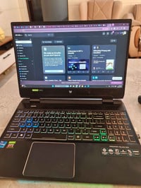 i7 12700H • RTX 3060 140W • بطارية جديدة