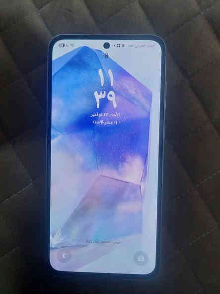 #البيع تلفون A55 5G سامسونج لون مميز ذاكر ٢٥٦ ضد الماء حماية كورلا كلاص  سماعة ستيريو بصمة شاشة شخط ما بي شرط فحص استخدام قليل جدا وين ما تفحص افحص سعر مناسب التلفون مميز بكل الأداء ***********
