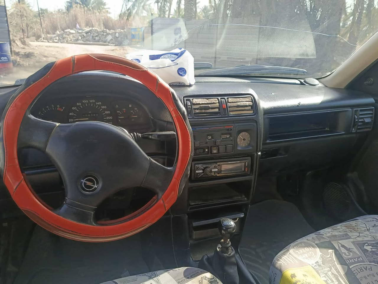 السـلام عليكم
اوبل فكترا للبيـع موديل 93 سياره جاهزه مكيتنه خير من الله  حداديه جديده عنابر وبريك جديد السياره كبل لشارع رقم انكليزي مداور ثاني يوم السعر 34 وبيه مجال بسيط 

للاستفسار ‏‪***********‬‏
