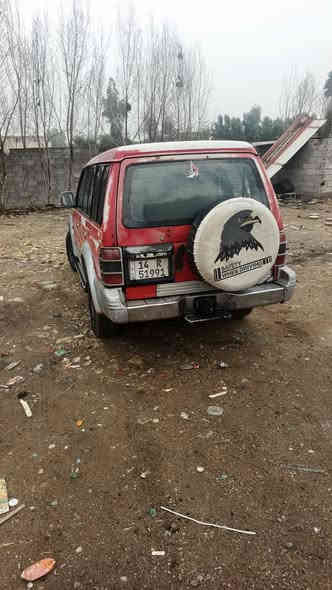 السلام باجيرو موديل ١٩٩٢ رقم بصره دولي سنويه جديدة محرك كاز استاركس بيها بخار كير اوتماتيك يسره بلاد سياره جاهزة السعر ٤٣ مكانها بغداد المعامل ***********
