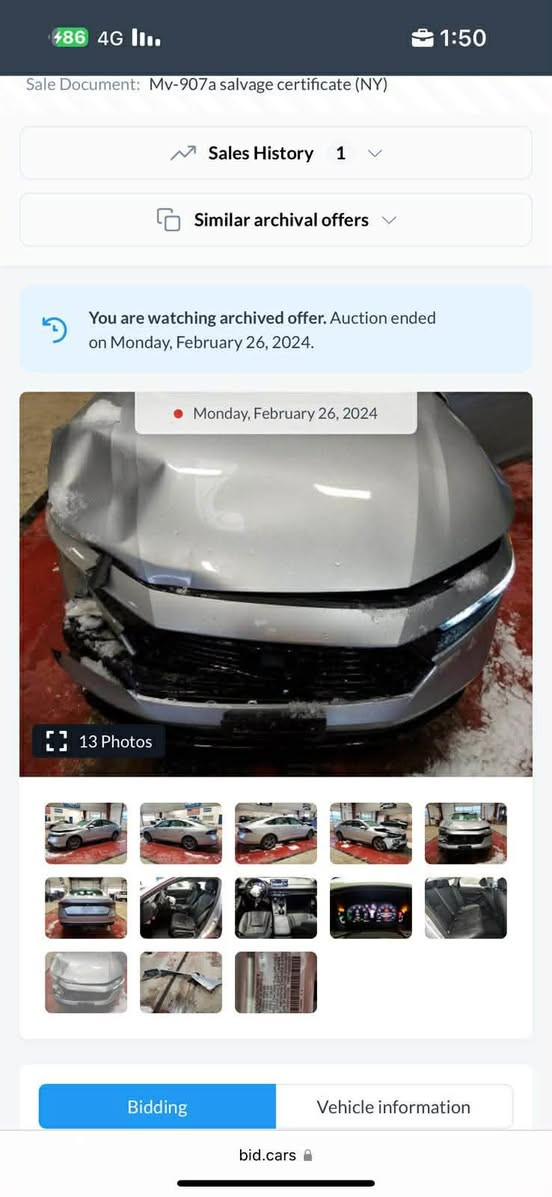 للبيع او مراوس بأقل محتاج الفرق ومستعجل
هوندا اكورد 2023 - فئة EXL فوول

هوندا اكورد موديل 2023 فئه EXL 

مكينه 2.0L هايبرد 

(تنفس طبيعي) بدون تيربو المرغوب

رقم بغداد الجديد بأسمي وتحويل مباشر

المواصفات 🔰

سلايد + (4) انظمة قيادة + بصمة تشغيل + بصمة ابواب بصمة صندوق 

فول رادارات امامي + خروج عن المسار + قيادة ذاتيه + 

مقاعد جلد + كهرباء + خزن ميموري + تدفئة بالكشنات

حساسات امامي خلفي + شاشه كبيرة تدعم الكار بلي بدون واير + مراية وسطية مستشعرة + مخارج تايبسي شحن سريع فول

تبريد قطعتين امامي خلفي + منفصل + تشغيل عن بعد

اشاير بالمري + حساسات امامي حساسات خلفيه

تخم تاير جديد وباقي مواصفات السياره المعروفه.

‏‭

بدون تبديل بدون صبغ تعديل طرف البنيد وخشم الجاملغ الايمن ع البارد فقط 

وصور الحادث موجودة بالمنشور

حتى الدعامية مالتها نفسها

بيها بارد بدون صبغ هنا بالعراق مقدار شبرين بالجاملغ الخلفي عكس السايق

السعر 192 وبيها مجال اريد ابيع 

العنوان 

بغداد - المنصور

*********** واتساب
