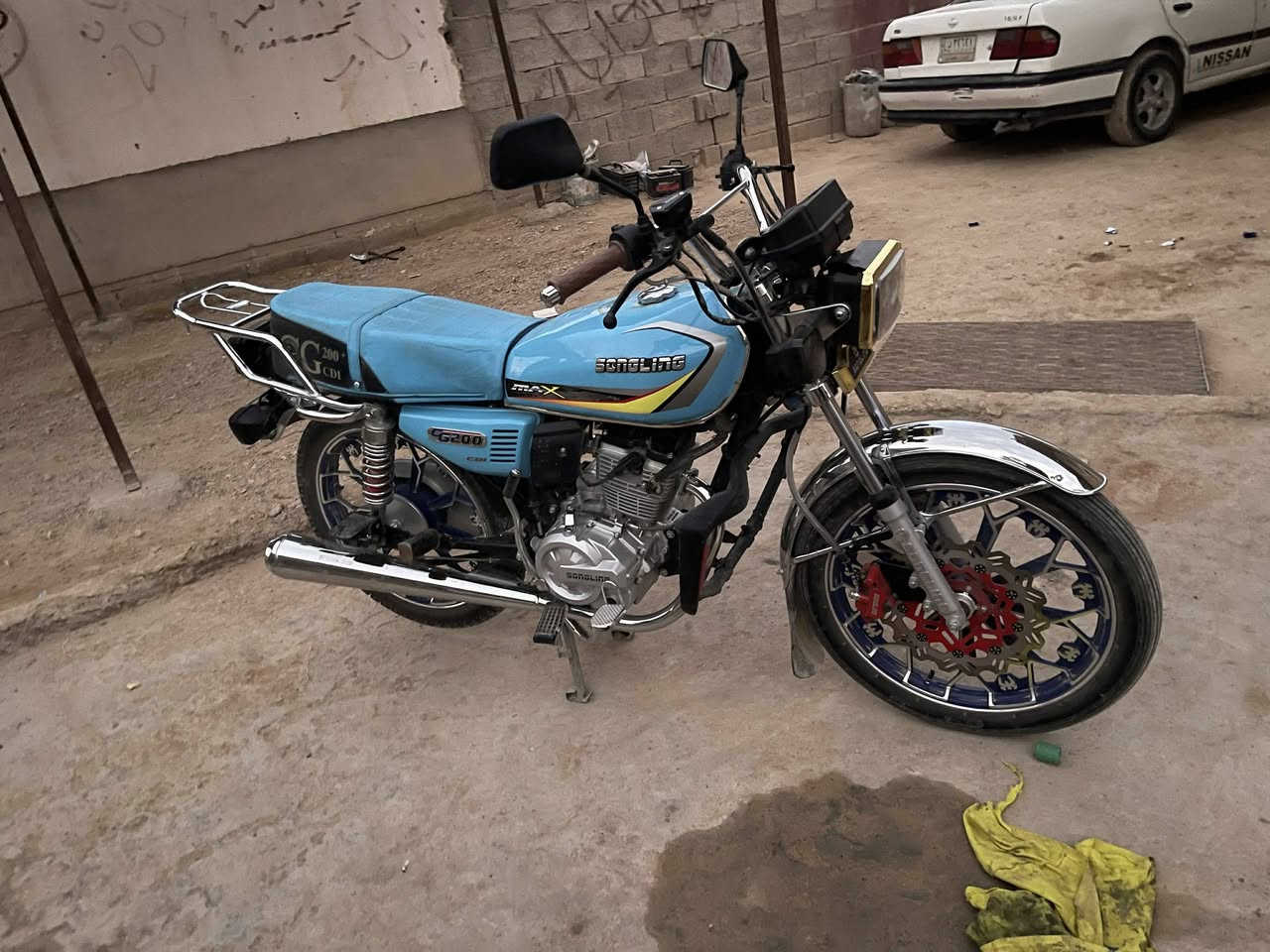 سلام عليكم
موطور سيفان 
للبيع او مراوس بهيوشه من 2022 وفوك 
موديل 2025
محرك 200
كير محرك شرط ولك لفحص
سعر 825 وبيه مجال قليل 
تصال ***********
