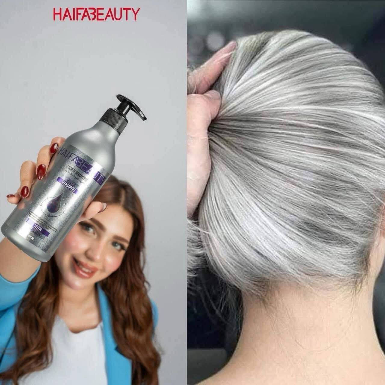 #تخفيض_مؤقت_توصيل_مجانااااااا 
سلفر هيفا بيوتي الاصلي
الإيطالي ✨🇮🇹 ان كان لون شعرك اصفر ثلجي  وحابه تغيري
 للسلفر او كان شعرك اصفر وحبيتي اطفين لونه 
الحل هو شامبو سلفر من هيفا بيوتي💯😍

طريقة الاستخدام👌🏻
يترطب الشعر من الجذور للااطراف بالماء 
بعدها تاخذي كميه من شامبو سلفر وتحطيه ع الشعر 
مده 7  دقائق⏱
بعدين اغسلي شعرك  من الشامبو بماء فقط وشوفي جماله 
يستعمل مرتين بالاسبوع
المنشأ إيطاليا الأصلي 🇮🇹 
الحجم 500ml


**إذا كنت صاحب هذا الإعلان وتريد حذفه لأي سبب، رجاءا أرسل رسالة إلى الدعم الفني**