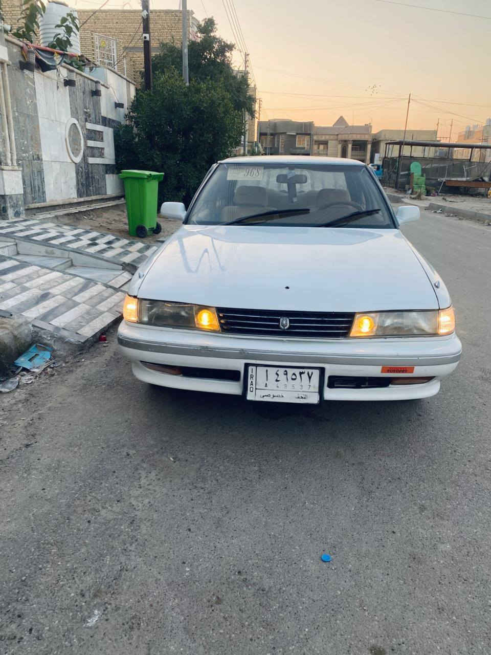 السلام عليكم 🫡 ***********
تويوتا مارك مسطره 1990
مكفوله كص ونقل جثه وعيب شرعي مكينه وكير ونجي جدد
حداده جديده طخم تاير جدد 
دواخل جديده كارتون سياره جاهزه رقم نجف مشروع وطني تحويل بجميع المحافظات السعر 46 وبي مجال للشراي عنوان ناصريه مركز المدينة 
***********
