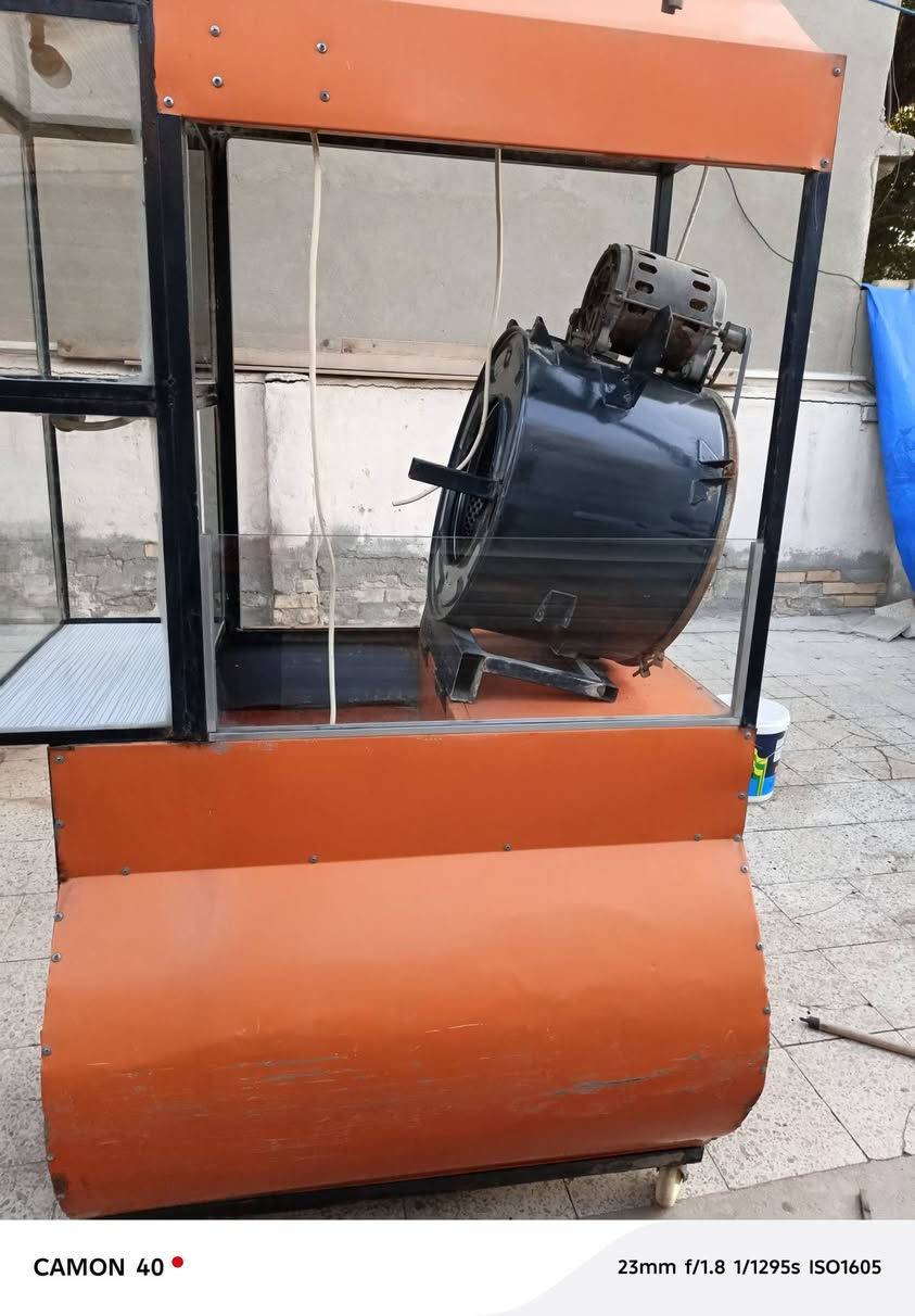 محمصه حب للبيع السعر ٢٠٠الف وبيها مجال العنوان بغداد حي الخضراء
رقم الهاتف *********** واتساب
