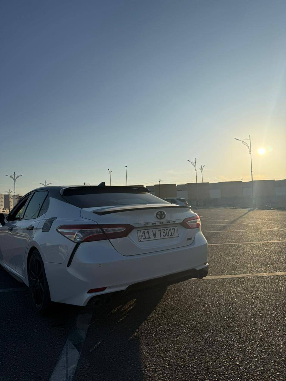 سلام عليكم
كامري xse 6v 2020 
السياره فول الفول 
5 كامرات
تدفئه تبريد كشنات
قطعتين تبريد
كشنات كهرباء
رادار امامي وخلفي
السياره 6 سلندر محرك وگير أفيلون
قليل هاي الفئه تجي بهيج محرك وبهيج مواصفات
السياره مكفوله من الصبغ  
بيها فقط قطع بارد بسيطات
السعر 220 وبيها  مجال للشراي
للأستفسار ***********
