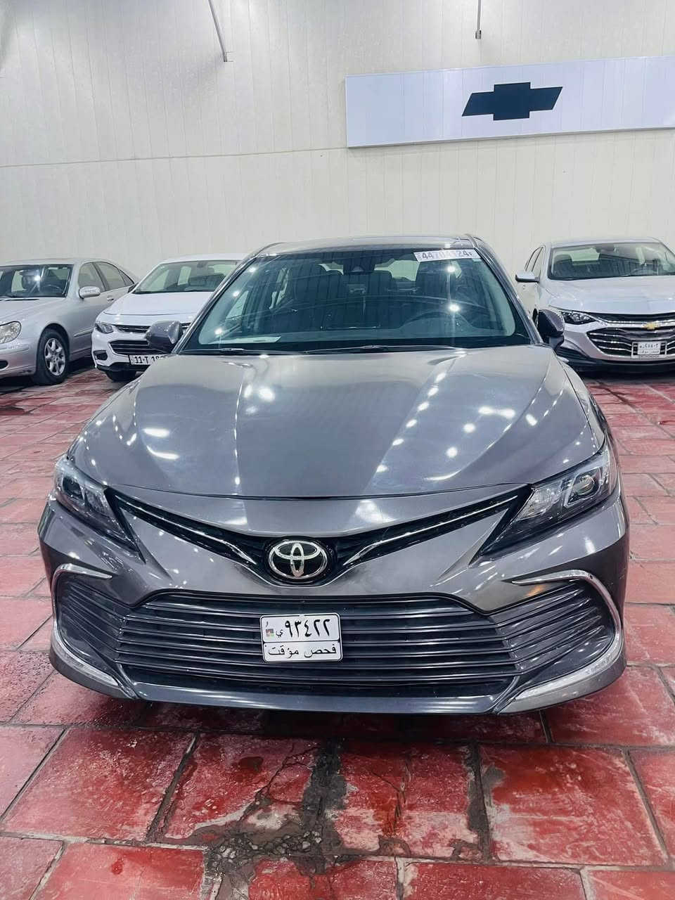 للبيع كامري LE موديل ( 2022 ) 

المواصفات : 
فول تحكم ستيرن
نضام قياده أيكو + سبوت 
شاشه كبير و كامره دواره 
رادار امامي 
لايتات زینون بیلادي 
ويل ‏كب
حجر اكزوز بشرط
كشن كهربائي 
محرك 4 سلندر (2.5)
حادث بنيد + جاملغ

سعر مناسب 
للاستفسار الاتصال على الرقم
‏ *********** .
