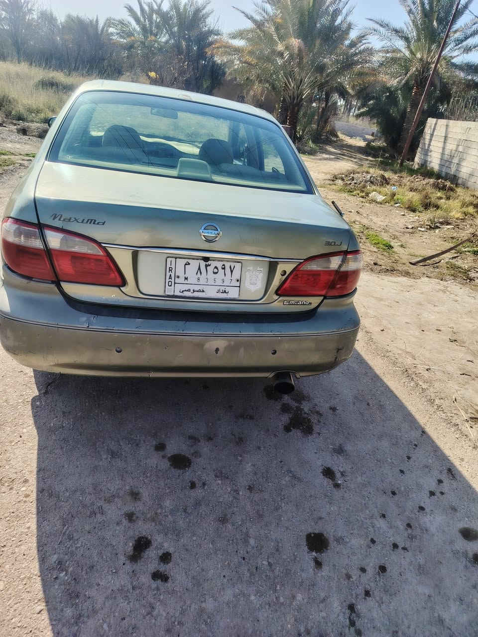 سلام عليكم سيارة مكزما للبيع رقم بغداد بسمنة موديل ٢٠٠٢ سيارة تحويل سنوية بعدهة ماصاقطة ماعليه غرامات صدر امامي خلفي مابي عيب وباتري جديد سيارة محركهة بي بخار المكان ديالى للاستفسار ***********
