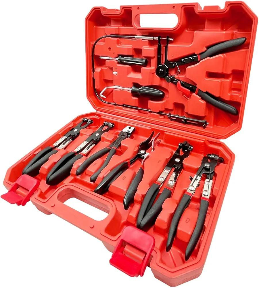 طقم زرديات مشابك الخراطيم (Hose Clamp Pliers Set) المكون من 9 قطع، وهو مخصص لأعمال صيانة السيارات وإصلاح أنظمة التبريد والوقود والفرامل

25 الف والتوصيل مجاني


**إذا كنت صاحب هذا الإعلان وتريد حذفه لأي سبب، رجاءا أرسل رسالة إلى الدعم الفني**